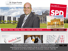 Tablet Screenshot of edgarfranke.de